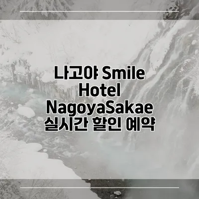 나고야 Smile Hotel NagoyaSakae 실시간 할인 예약